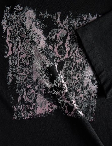 Tricou Reserved, negru