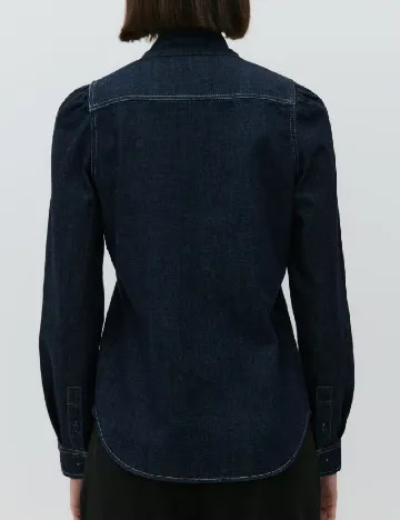 Camasa Reserved, bleumarin
