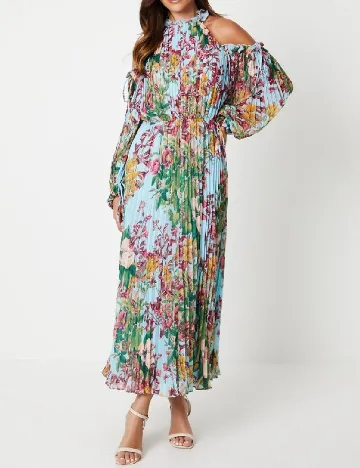 Rochie lunga Coast, mix culori