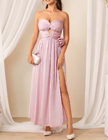 Rochie lunga SHEIN, roz Roz