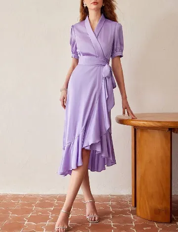 Rochie medie SHEIN, mov