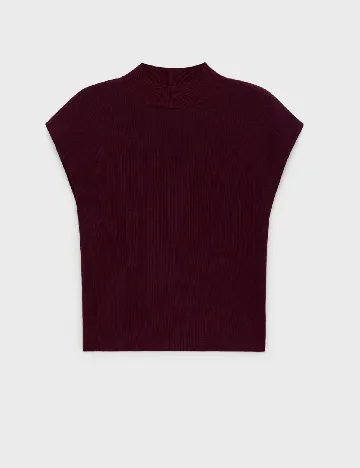 Bluza Mango, visiniu Rosu