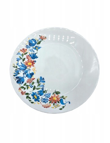 Set farfurii 6 bucati OutletMag, alb