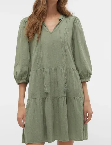 Rochie scurta Vero Moda, verde Verde