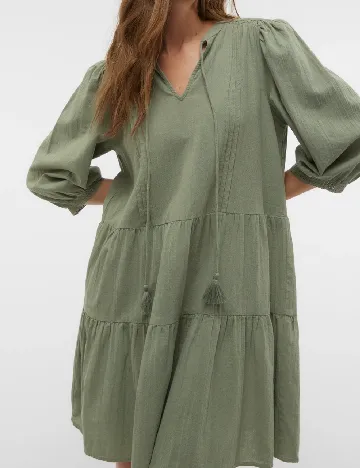 Rochie scurta Vero Moda, verde Verde
