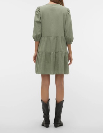 Rochie scurta Vero Moda, verde