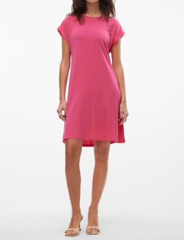 Rochie scurta Vero Moda, roz