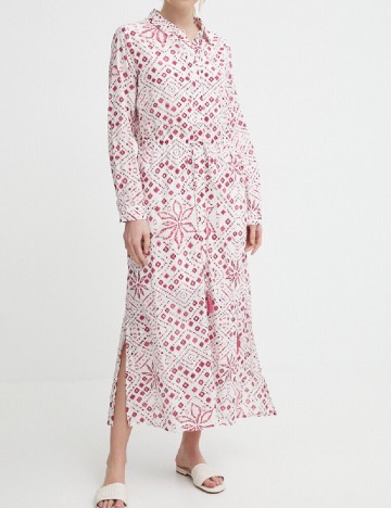 Rochie medie Pepe Jeans, alb