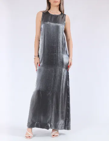 Rochie lunga Only, gri Gri