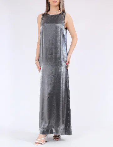 Rochie lunga Only, gri Gri