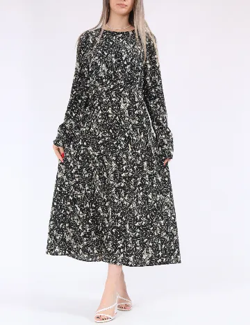 Rochie medie Only, negru Negru