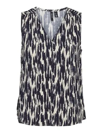 Maiou Vero Moda, albastru Albastru