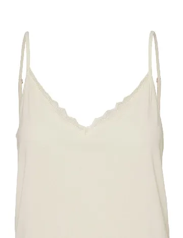 Maiou Vero Moda, ecru Alb
