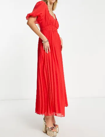 Rochie lunga ASOS, rosu Rosu