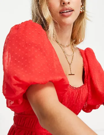 Rochie lunga ASOS, rosu Rosu