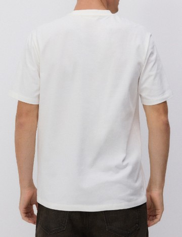 Tricou Reserved, alb