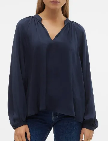 Bluza Vero Moda, bleumarin Albastru