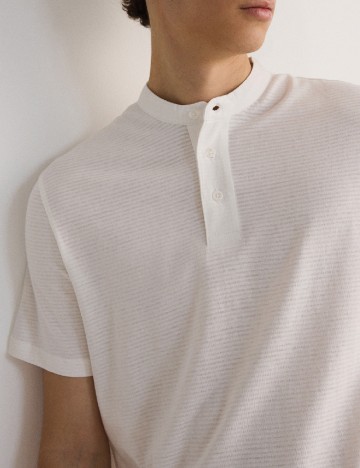 Tricou Reserved, alb
