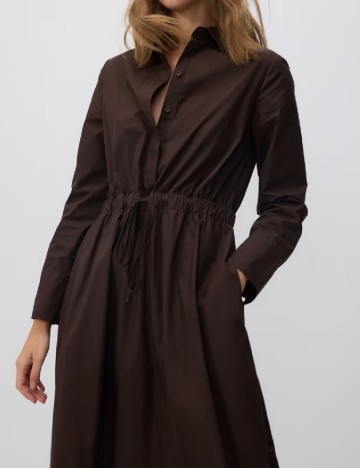 Rochie medie Reserved, maro