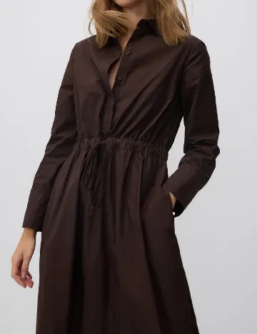 Rochie medie Reserved, maro