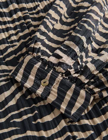 Bluza Reserved, crem/negru Crem