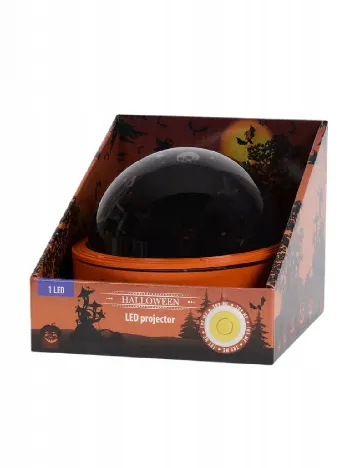 Proiector de lumini de Halloween OutletMag, portocaliu