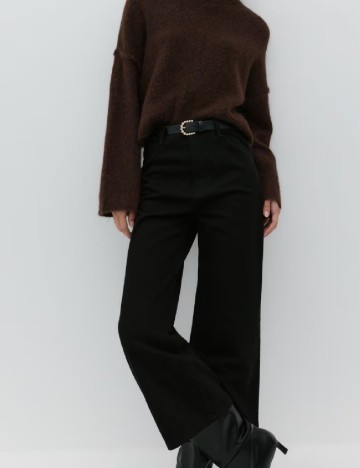 Pantaloni Reserved, negru