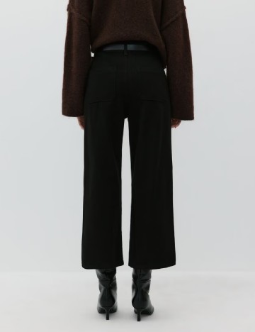 Pantaloni Reserved, negru