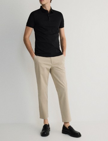 Tricou Reserved, negru