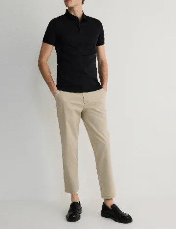Tricou Reserved, negru