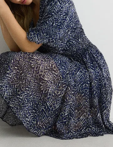 Rochie scurta Reserved, bleumarin