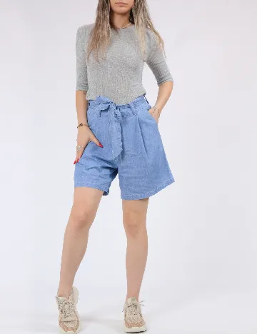 Pantaloni scurti Vero Moda, albastru Albastru