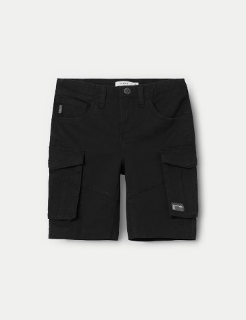 Pantaloni scurti Name It, negru