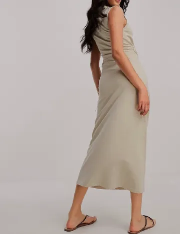 Rochie medie ASOS, bej