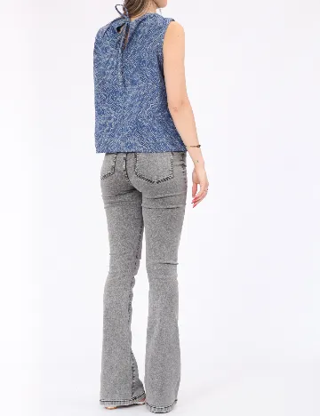 Bluza Pieces, albastru