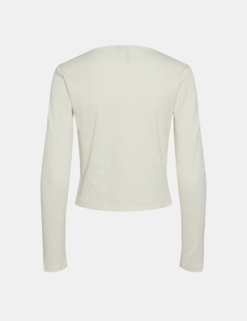 Bluza Pieces, crem
