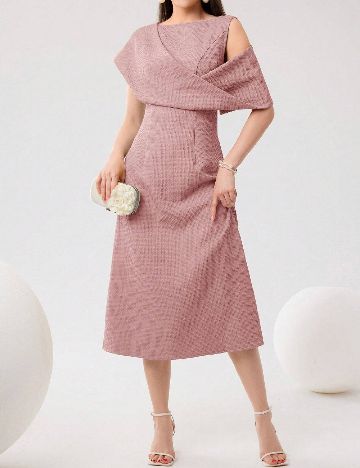 Rochie medie SHEIN, roz