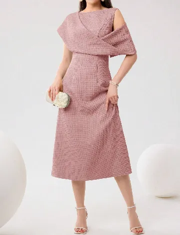 Rochie medie SHEIN, roz