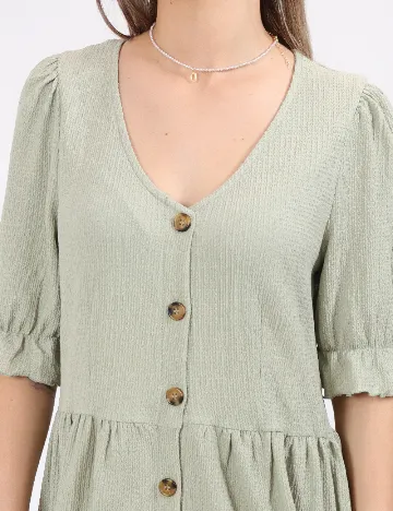 Rochie scurta Vero Moda, verde Verde