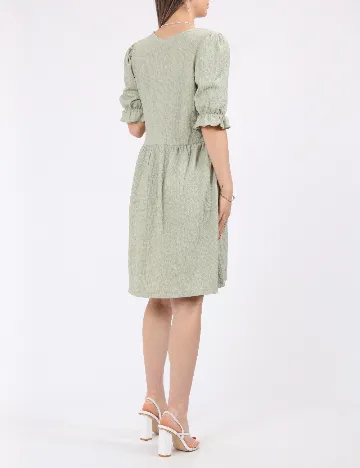 Rochie scurta Vero Moda, verde Verde