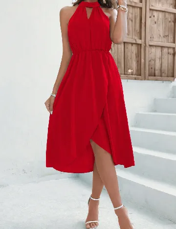 Rochie medie SHEIN, rosu Rosu