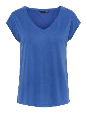 Tricou Pieces, albastru