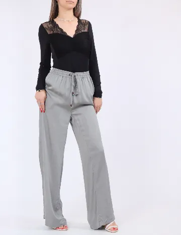 Bluza Pieces, negru