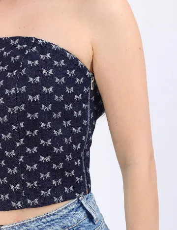 Top Pieces, albastru Albastru
