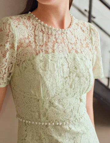 Rochie scurta SHEIN, verde Verde