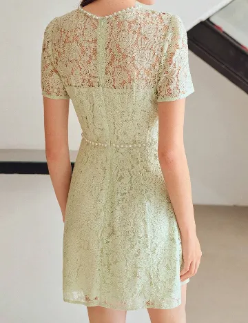 Rochie scurta SHEIN, verde Verde
