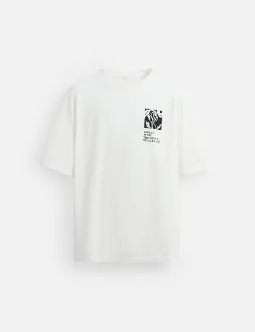 Tricou Zara, alb