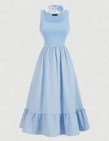 Rochie medie SHEIN, bleu