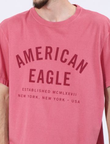 Tricou American Eagle, roz pudra