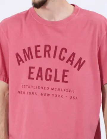 Tricou American Eagle, roz pudra